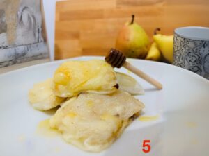 Fagottini asiago e pere