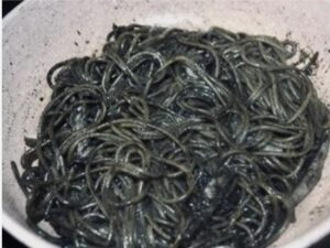 Spaghetti al nero di seppia